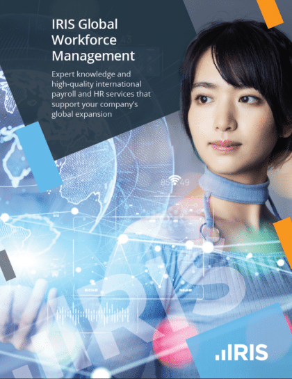 IRIS Global Workforce Management brochure front page
