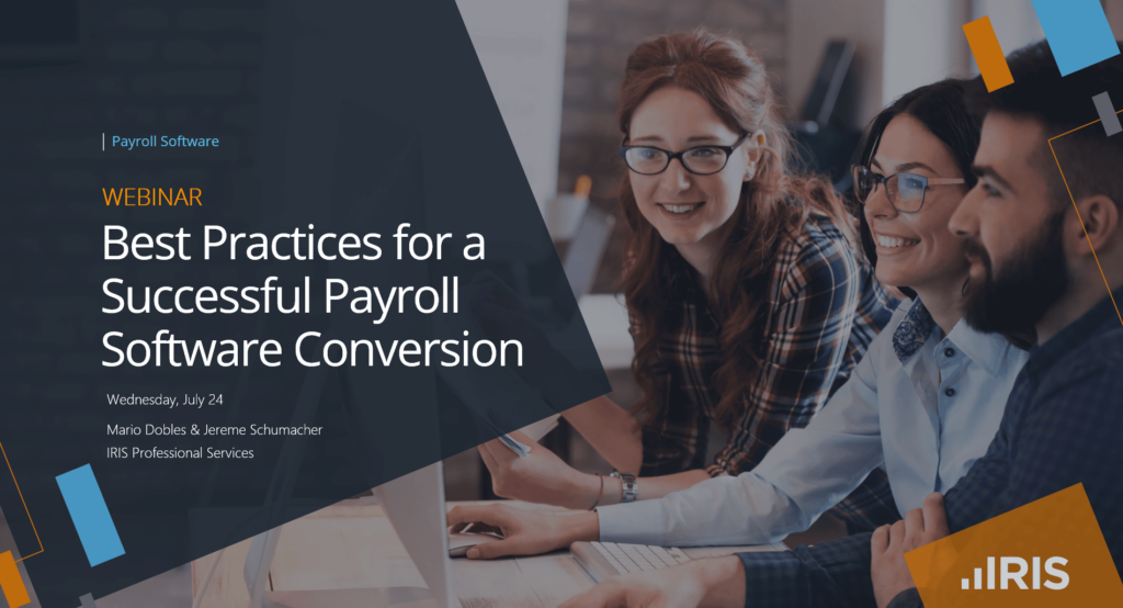 webinar best practices for successful payroll software conversion cover