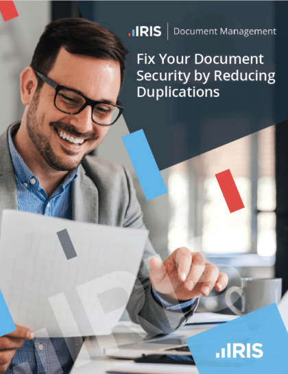 fix your security by reducing document duplication